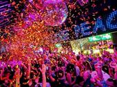 established bar club with